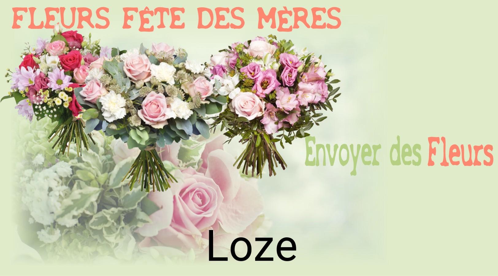 Bouquet de Fête des Mères livré à Loze